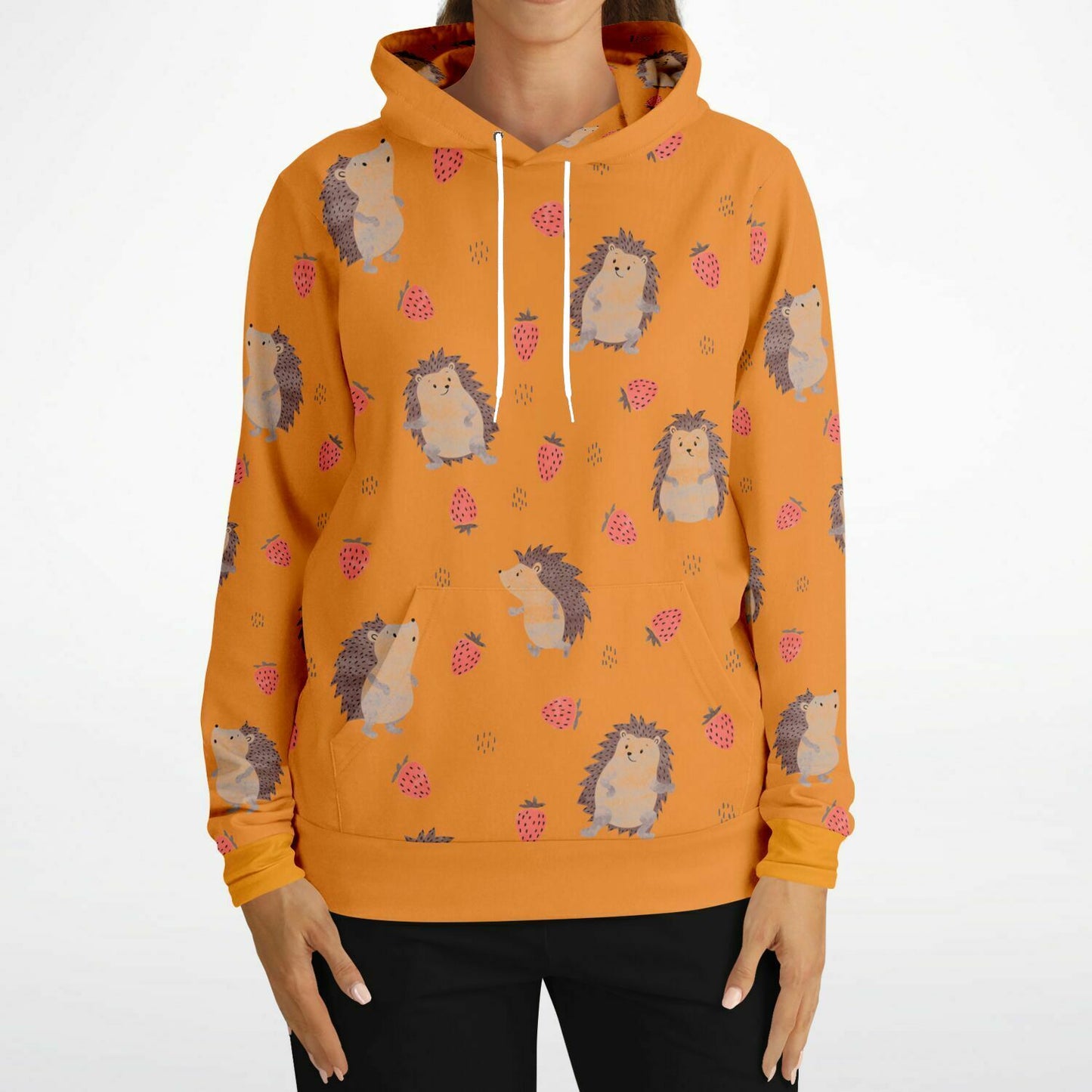 Orange hedgehogs Unisex Hoodie