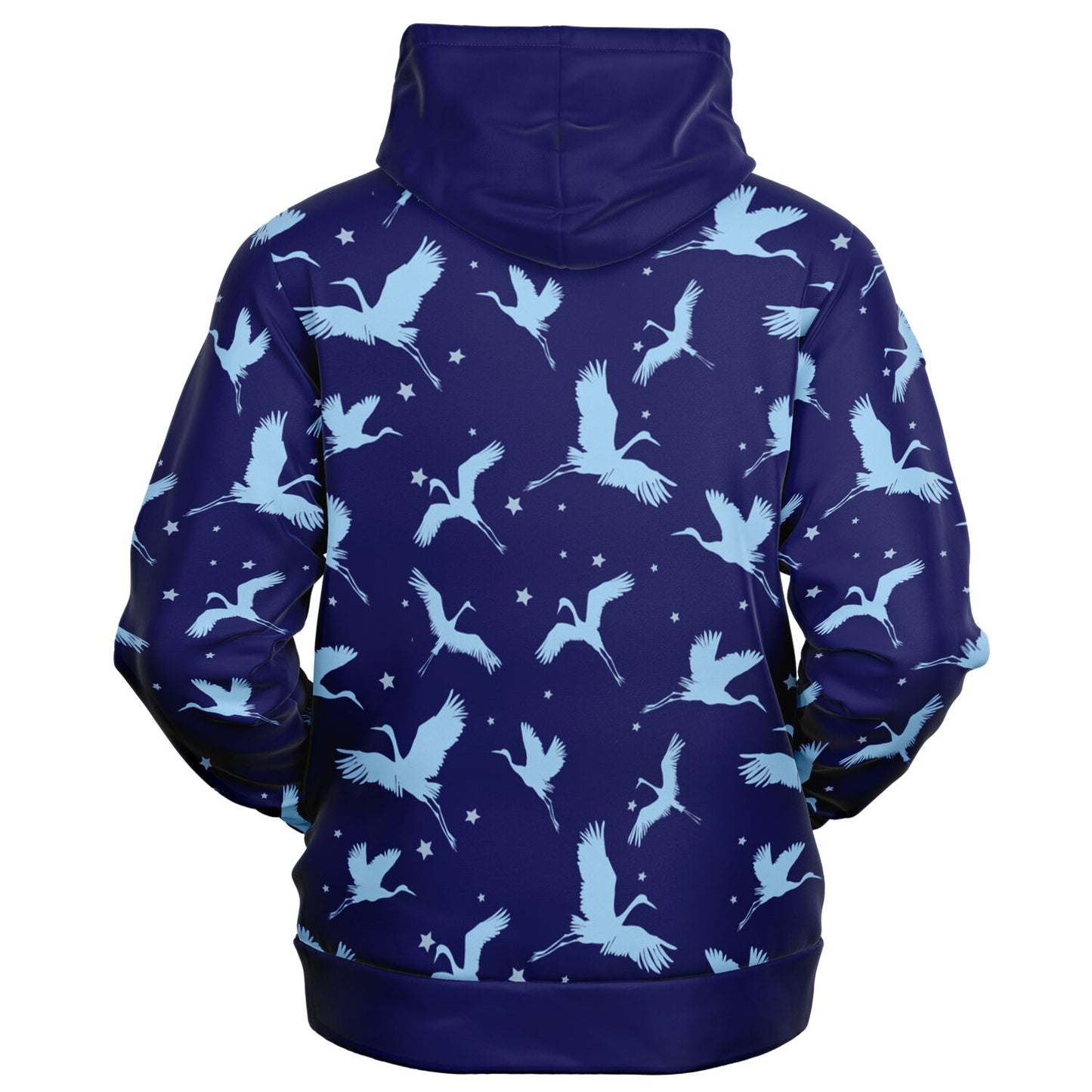 Blue Crane Zip Hoodie Unisex