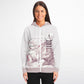 Pink Mountain Zip Hoodie