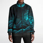 Waves & Flowers 2 Unisex Track Jacket