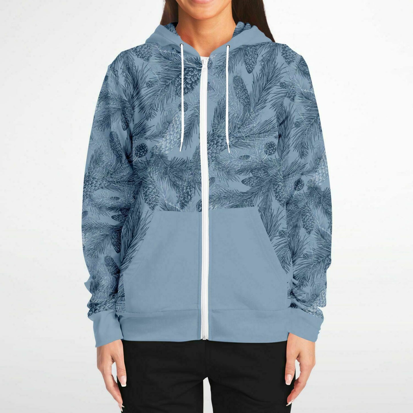 Blue Spruce Zip Hoodie Unisex copy