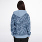 Grey-Blue Spruce Unisex Zip Hoodie