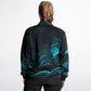 Waves & Flowers 1 Unisex Track Jacket