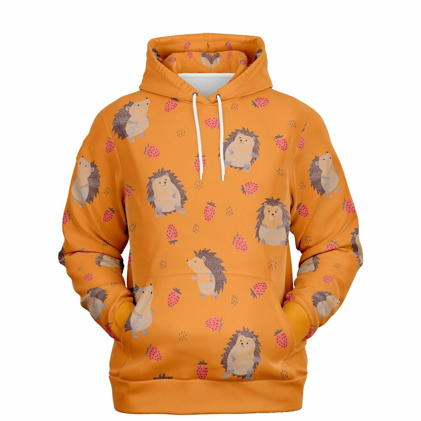 Orange hedgehogs Unisex Hoodie
