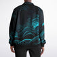 Waves & Flowers 1 Unisex Track Jacket