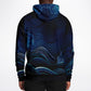 Waves & Flowers Unisex Hoodie