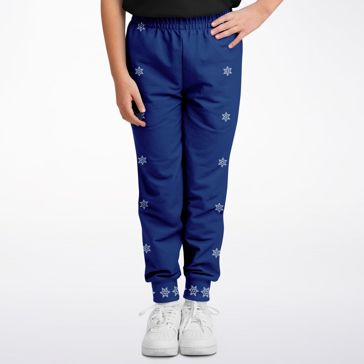 Copy of Blue Snowflakes Kids/Youth Jogger