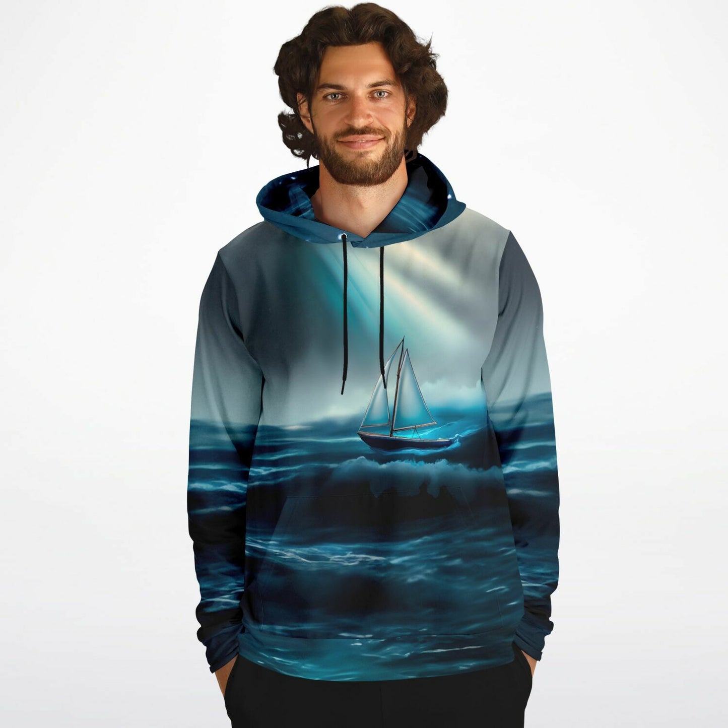 White Sail Unisex Pullover Hoodie