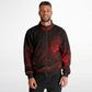 Waves & Flowers 2 Unisex Track Jacket