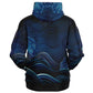 Waves&Flowers Fashion Zip Hoodie