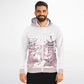 Pink Mountain Zip Hoodie