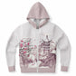 Pink Mountain Zip Hoodie