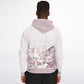 Pink Mountain Zip Hoodie