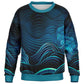 Waves Kids Sweatshirt - blue-green