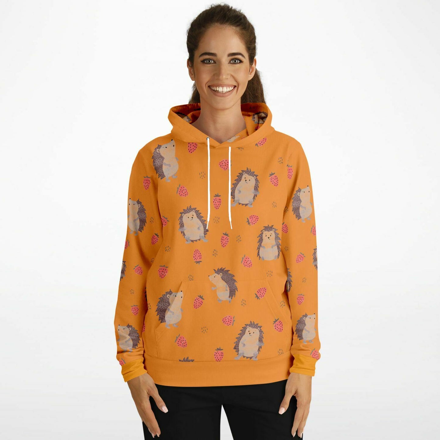Orange hedgehogs Unisex Hoodie