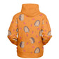 Orange hedgehogs Unisex Hoodie