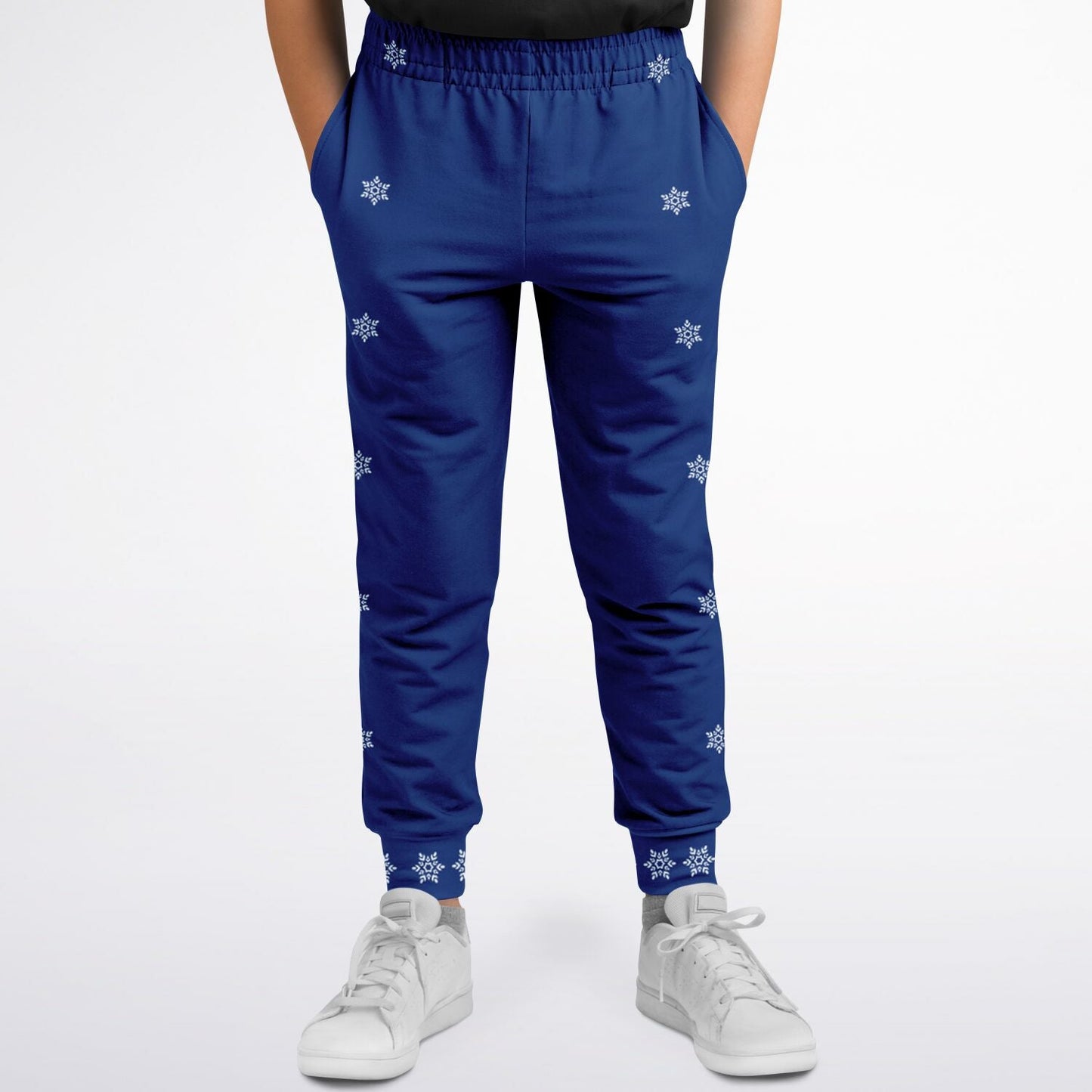 Copy of Blue Snowflakes Kids/Youth Jogger