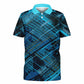 Geometric Pattern 1 Kids Polo Shirt