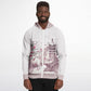 Pink Mountain Zip Hoodie