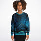 Waves Kids Sweatshirt - blue-green