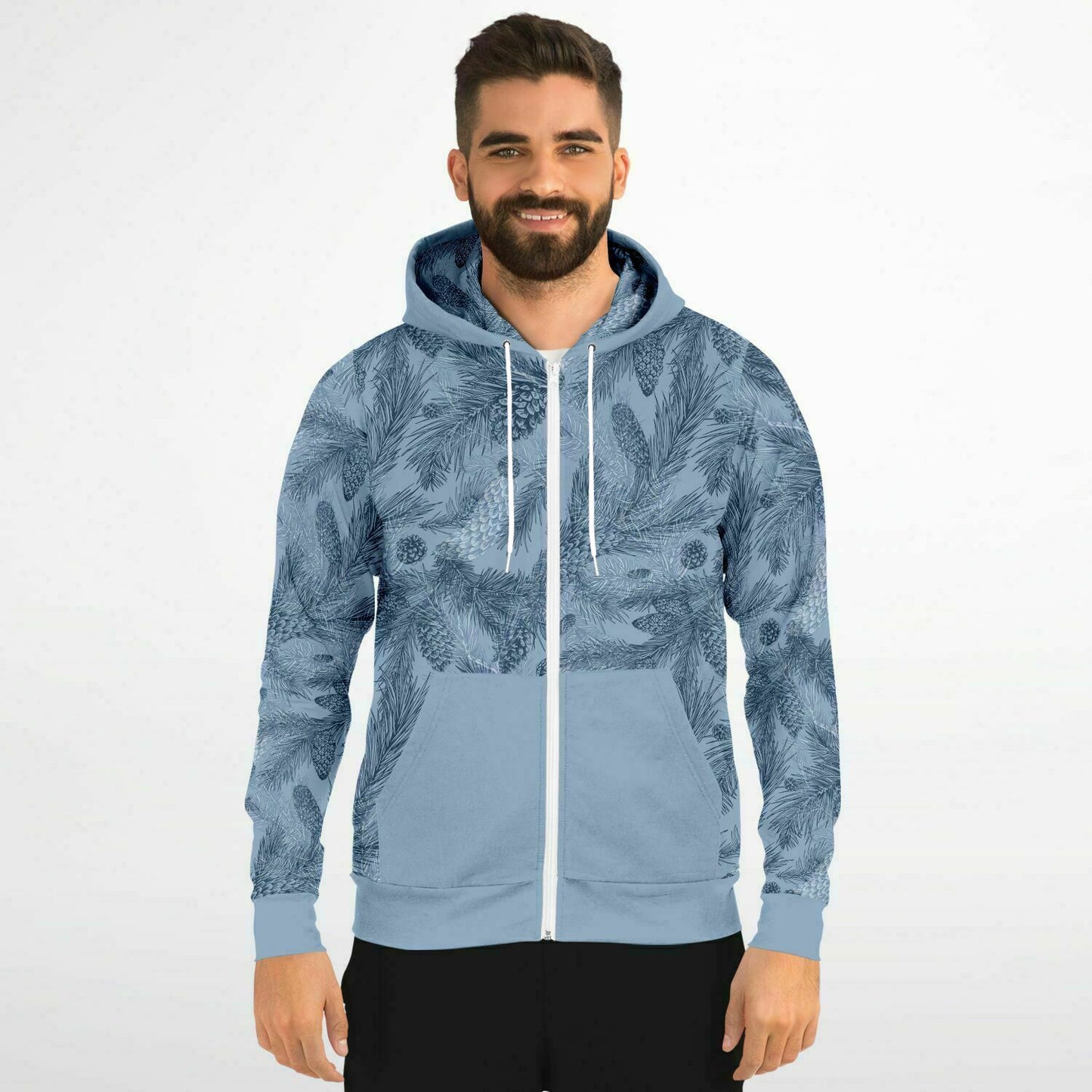 Blue Spruce Zip Hoodie Unisex copy