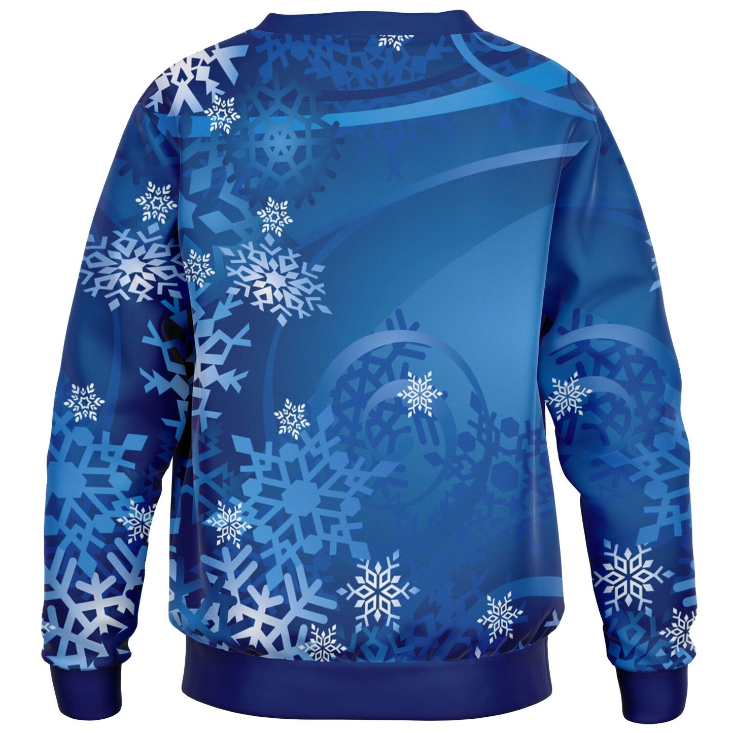 Blue Snowflakes Kids Sweatshirt