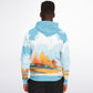 Fall Landscape 1 Unisex Zip Hoodie