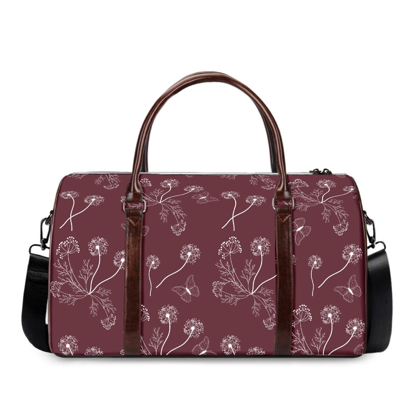 Red-brown Travel Handbag