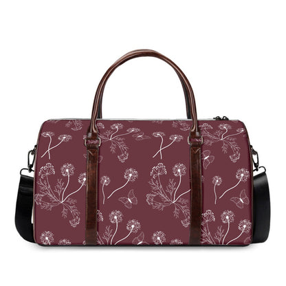 Red-brown Travel Handbag