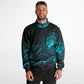 Waves & Flowers 2 Unisex Track Jacket