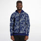 Dark Blue Spruce Unisex Zip Hoodie