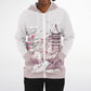 Pink Mountain Zip Hoodie