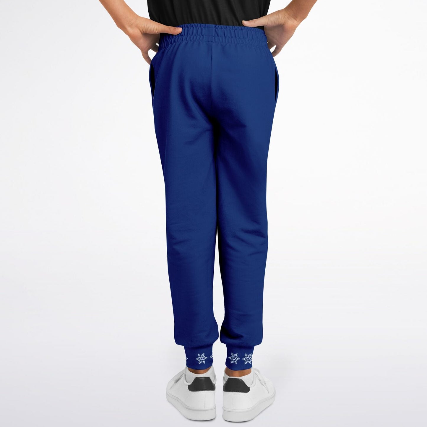 Copy of Blue Snowflakes Kids/Youth Jogger