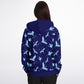 Blue Crane Zip Hoodie Unisex