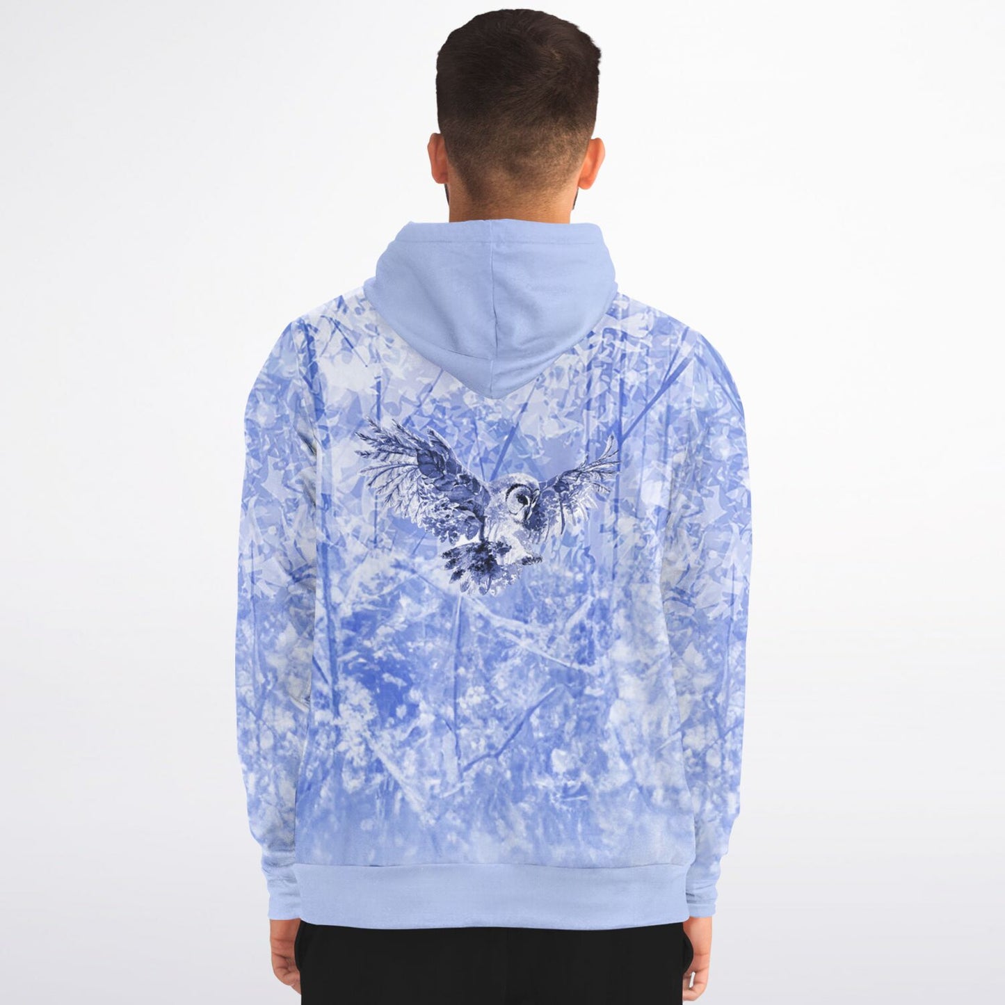 Winter Forest Unisex Zip Hoodie