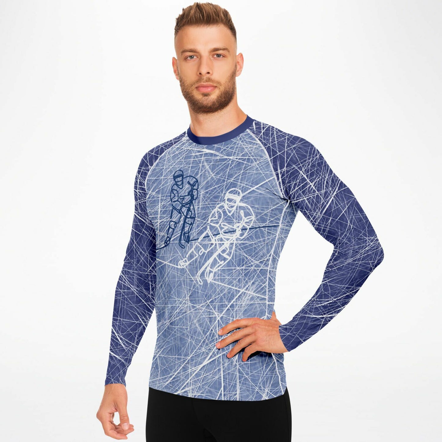 Ice Hockey Men's Rashguard