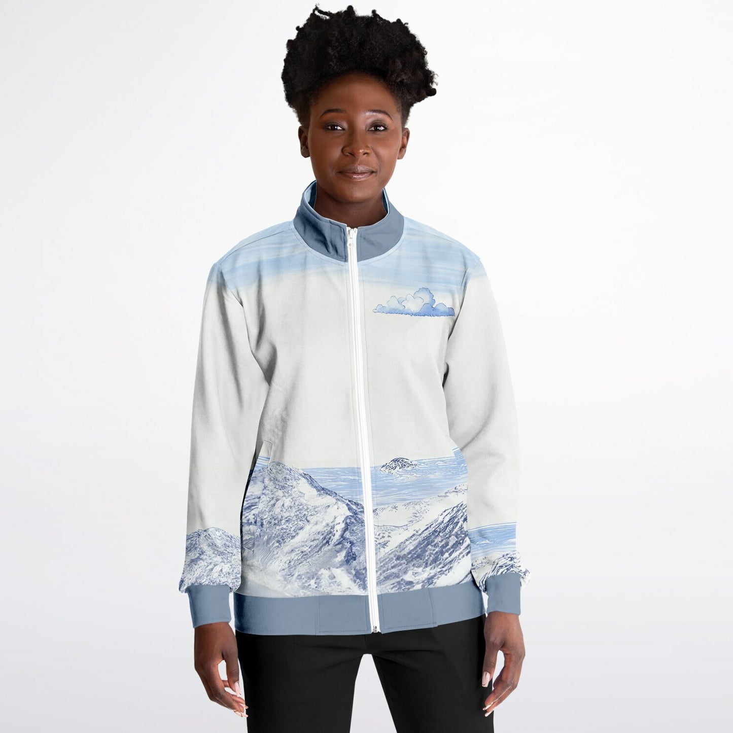 Blue Mountains Unisex Track Jacket