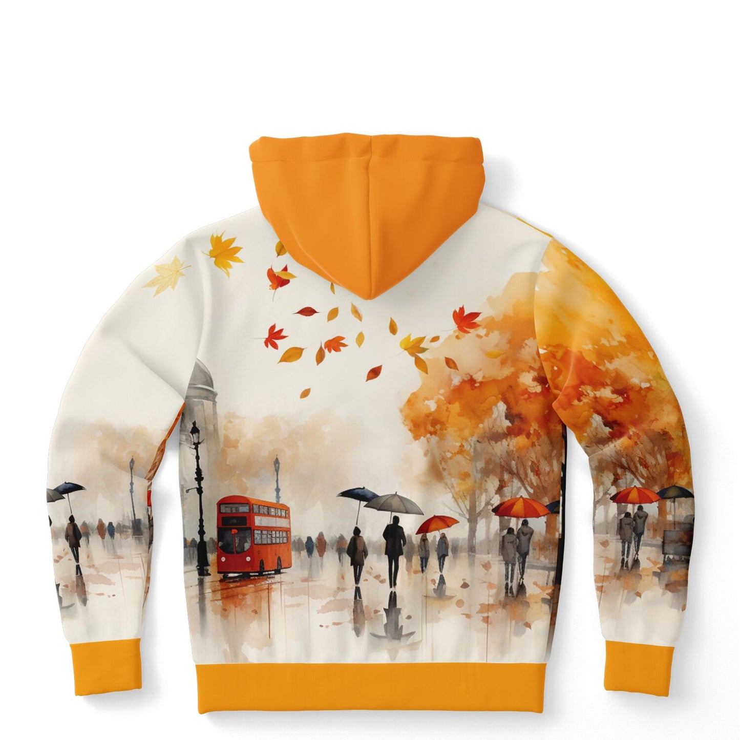 Fall In a City Unisex Pullover Hoodie