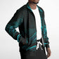 Waves & Flowers 2 Unisex Track Jacket