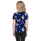 Bees and Daisies  Kids crew neck t-shirt