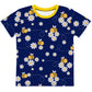 Bees and Daisies  Kids crew neck t-shirt