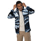 Stormy Sea Dark Blue Men’s Windbreaker