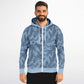 Grey-Blue Spruce Unisex Zip Hoodie