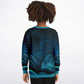 Waves Kids Sweatshirt - blue-green