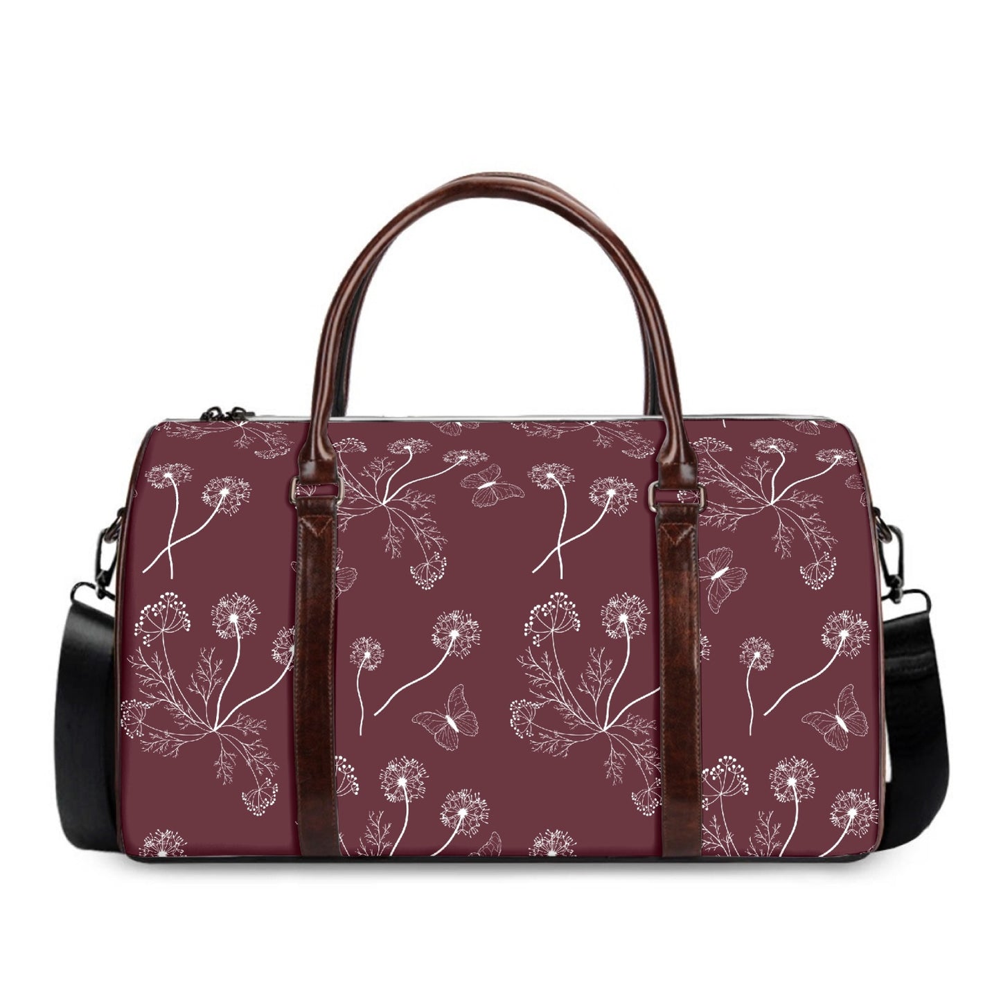 Red-brown Travel Handbag