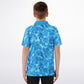 Blue Tortoise 1 Youth Polo Shirt