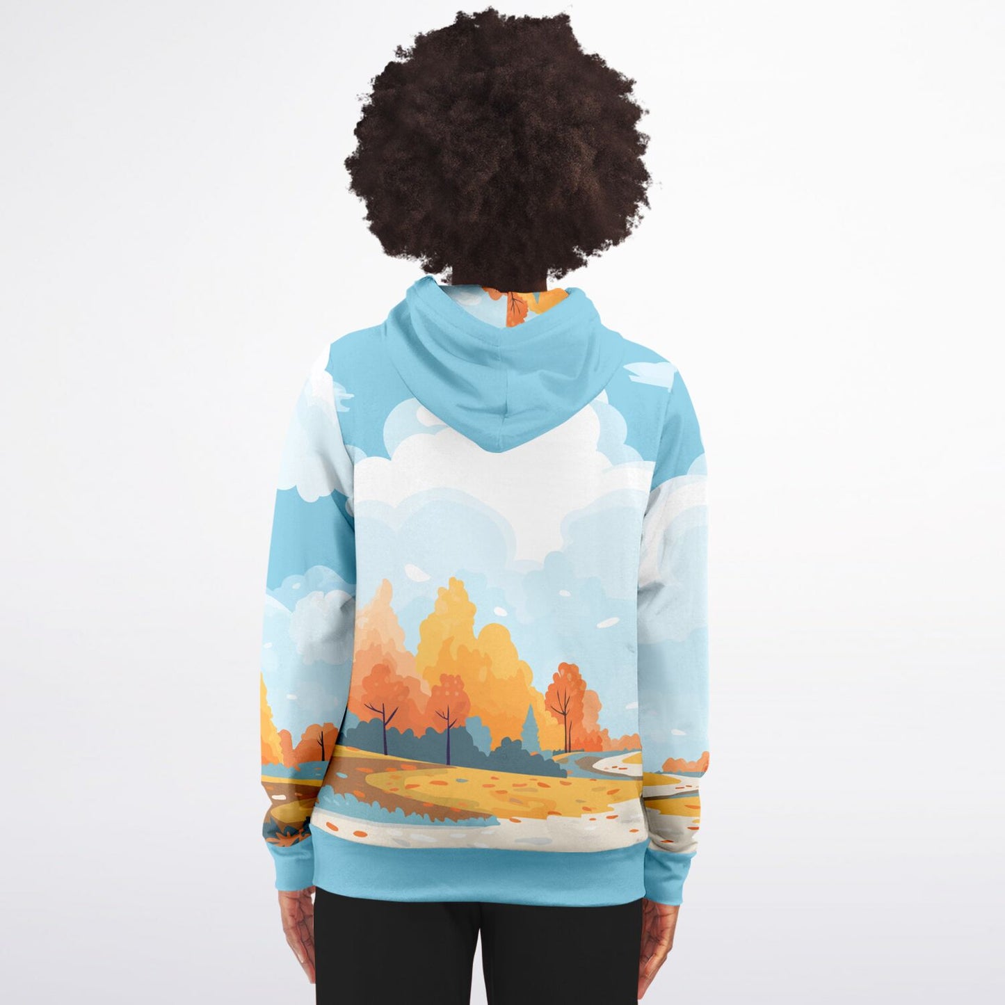 Fall Landscape 1 Unisex Zip Hoodie