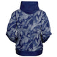 Dark Blue Spruce Unisex Zip Hoodie