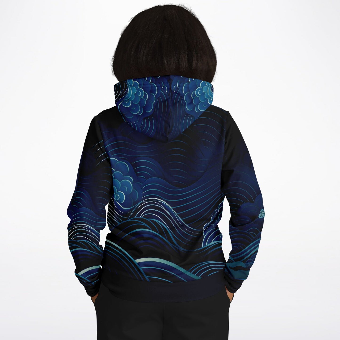 Waves & Flowers Unisex Hoodie