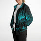 Waves & Flowers 2 Unisex Track Jacket